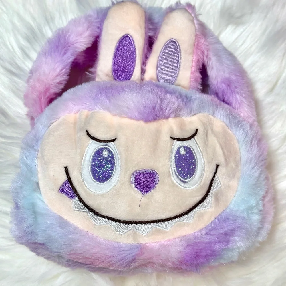 Handbag/Crossbody Colorful Labubu Monster Face Kids Bag